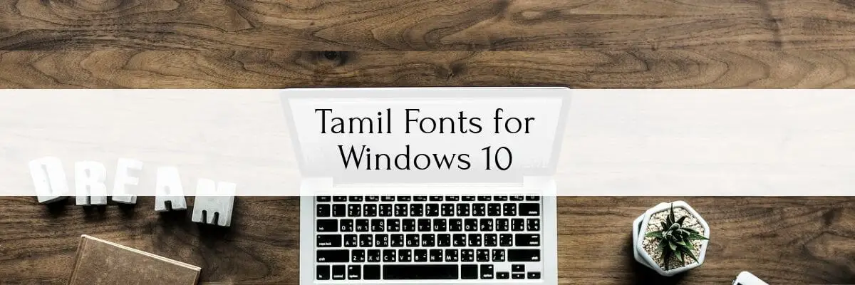 Bamini tamil font download and install